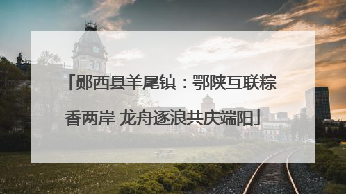 郧西县羊尾镇：鄂陕互联粽香两岸 龙舟逐浪共庆端阳